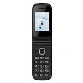 Dvojité zobrazenie Flip telefón